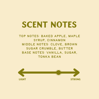 Caramel Apple Crumble