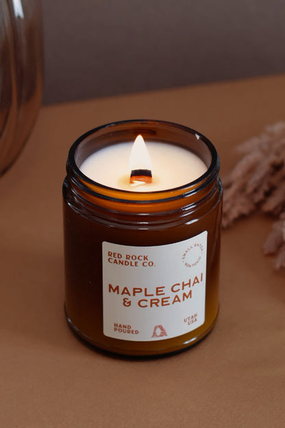 maple chai & cream candle