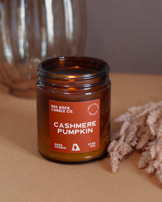 cashmere pumpkin candle